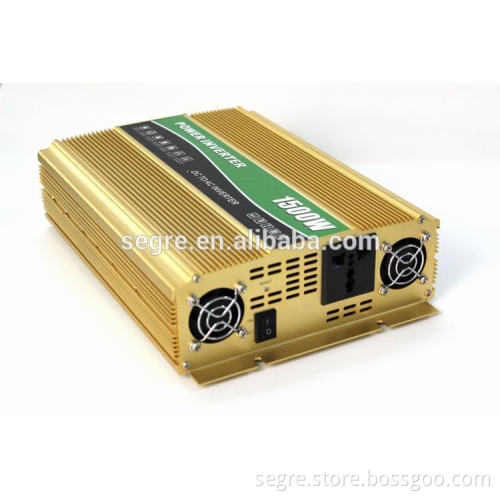 hot sales 1500W DC to AC power inverter 220V pure sine inverter power inverter peak power 3000W